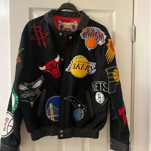 Jeff Hamilton Red and Black Limited Edition Satin-Lined Jacket